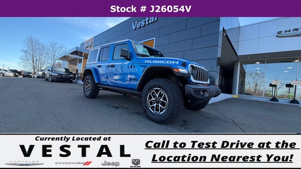 New 2026 Jeep Wrangler Unlimited Rubicon w/ Whitecap Package AWD/4WD image 2