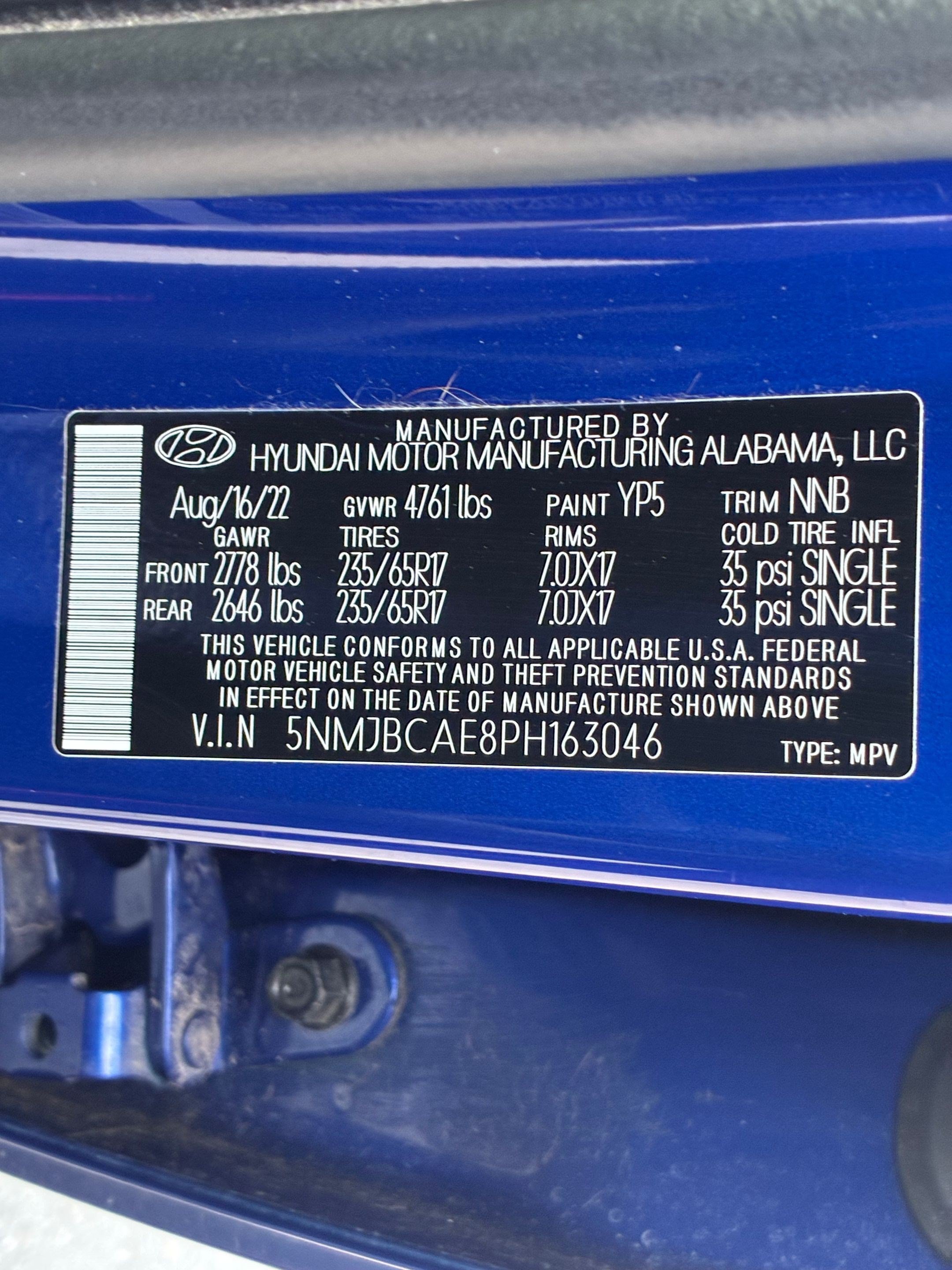 Certified 2023 Hyundai Tucson SEL AWD/4WD image 34