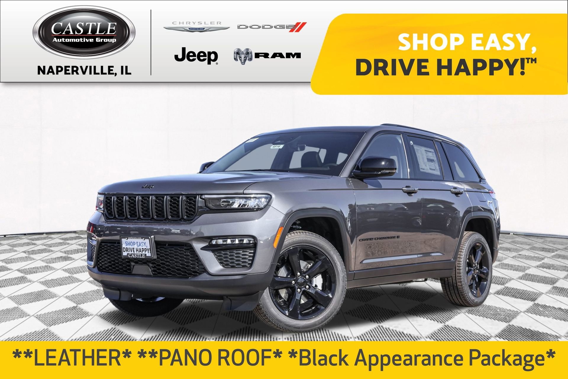 New 2025 Jeep Grand Cherokee Limited w/ Black Appearance Package