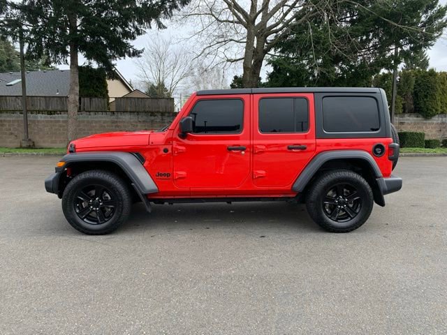 Used 2020 Jeep Wrangler Unlimited Sport image 2
