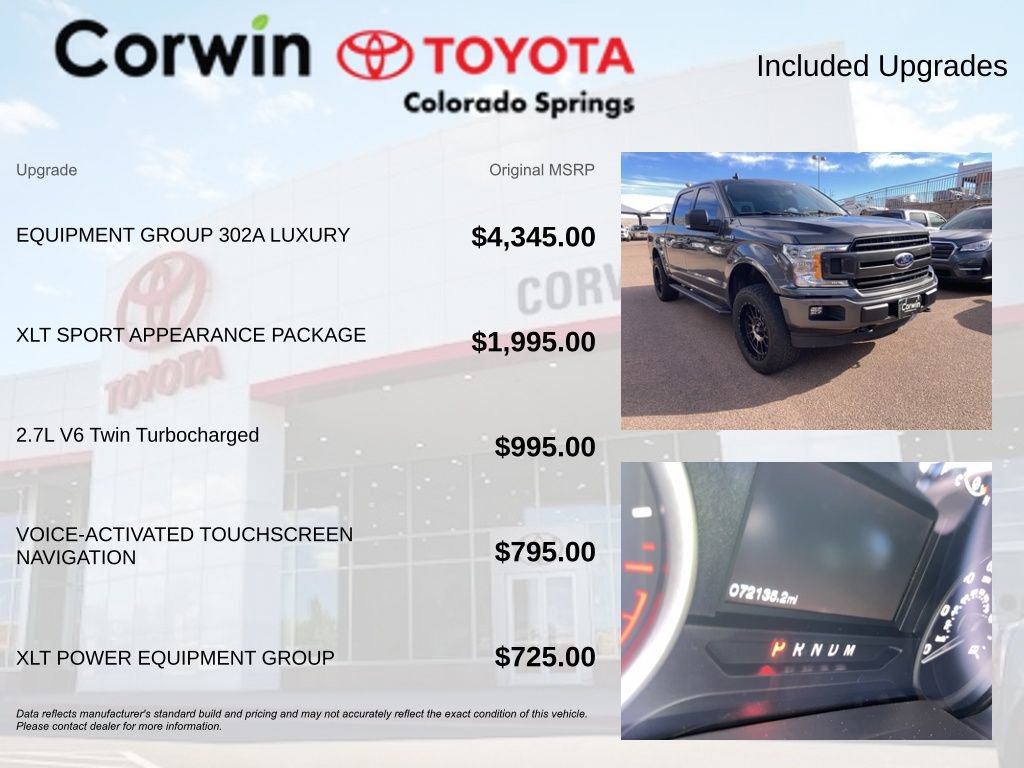 Used 2019 Ford F150 XLT w/ Equipment Group 302A Luxury image 7