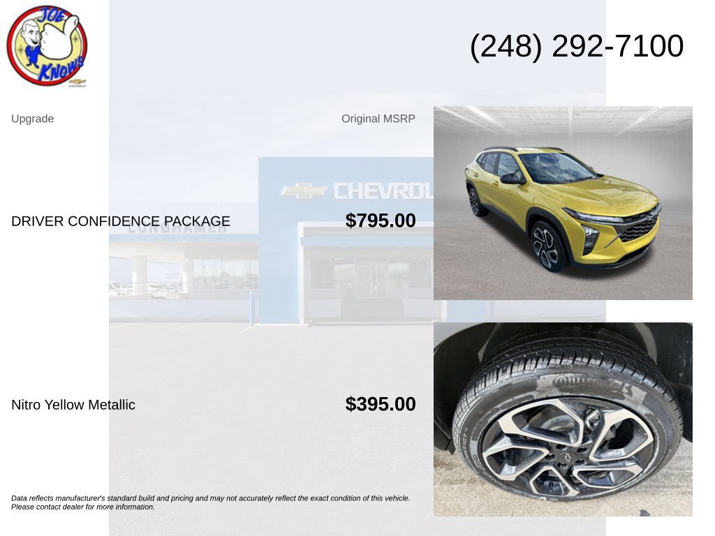 Certified 2025 Chevrolet Trax RS w/ Driver Confidence Package FWD image 5