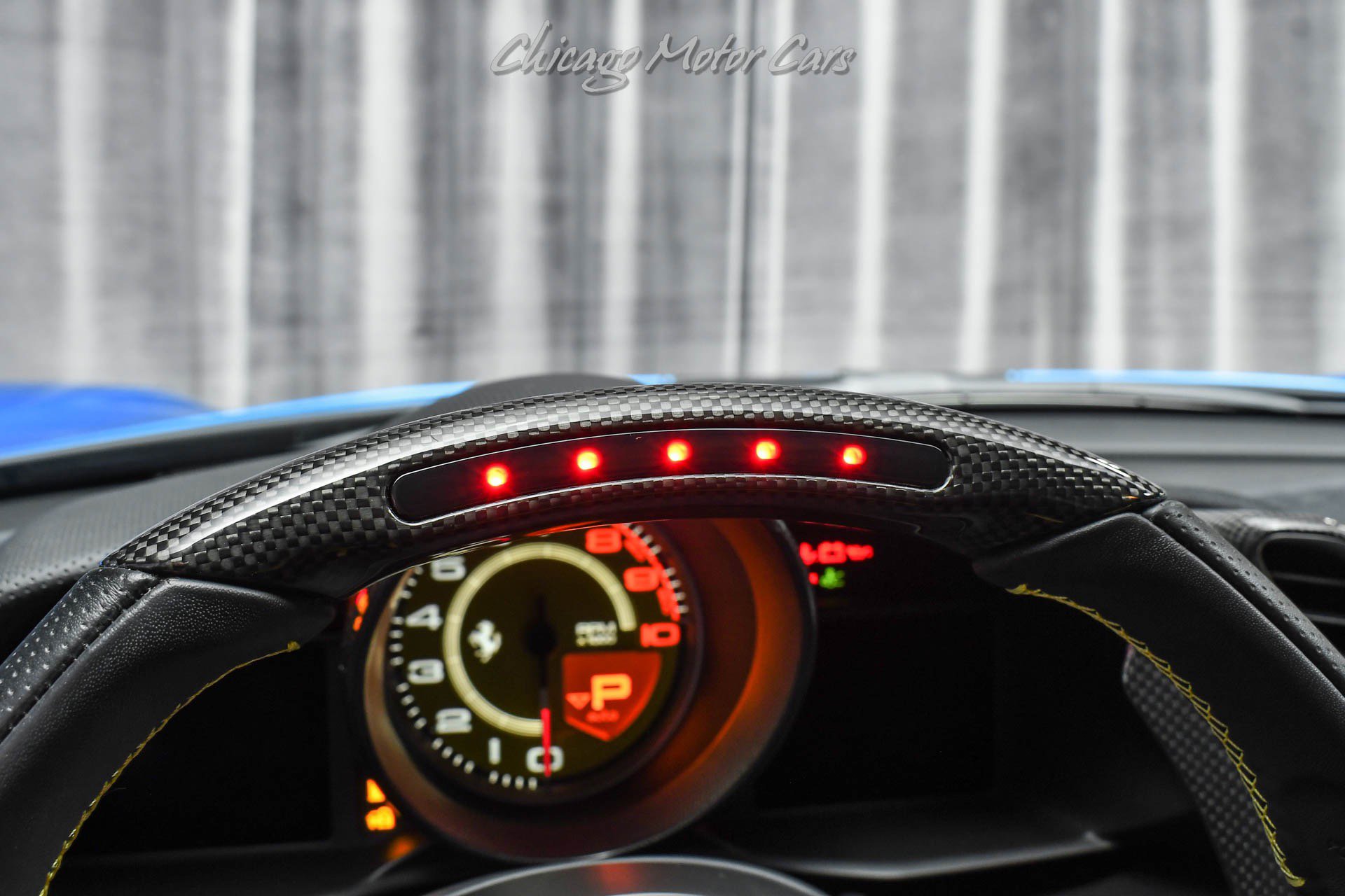 Used 2020 Ferrari 488 Pista Coupe Blu Corsa HRE Wheels Ful image 10