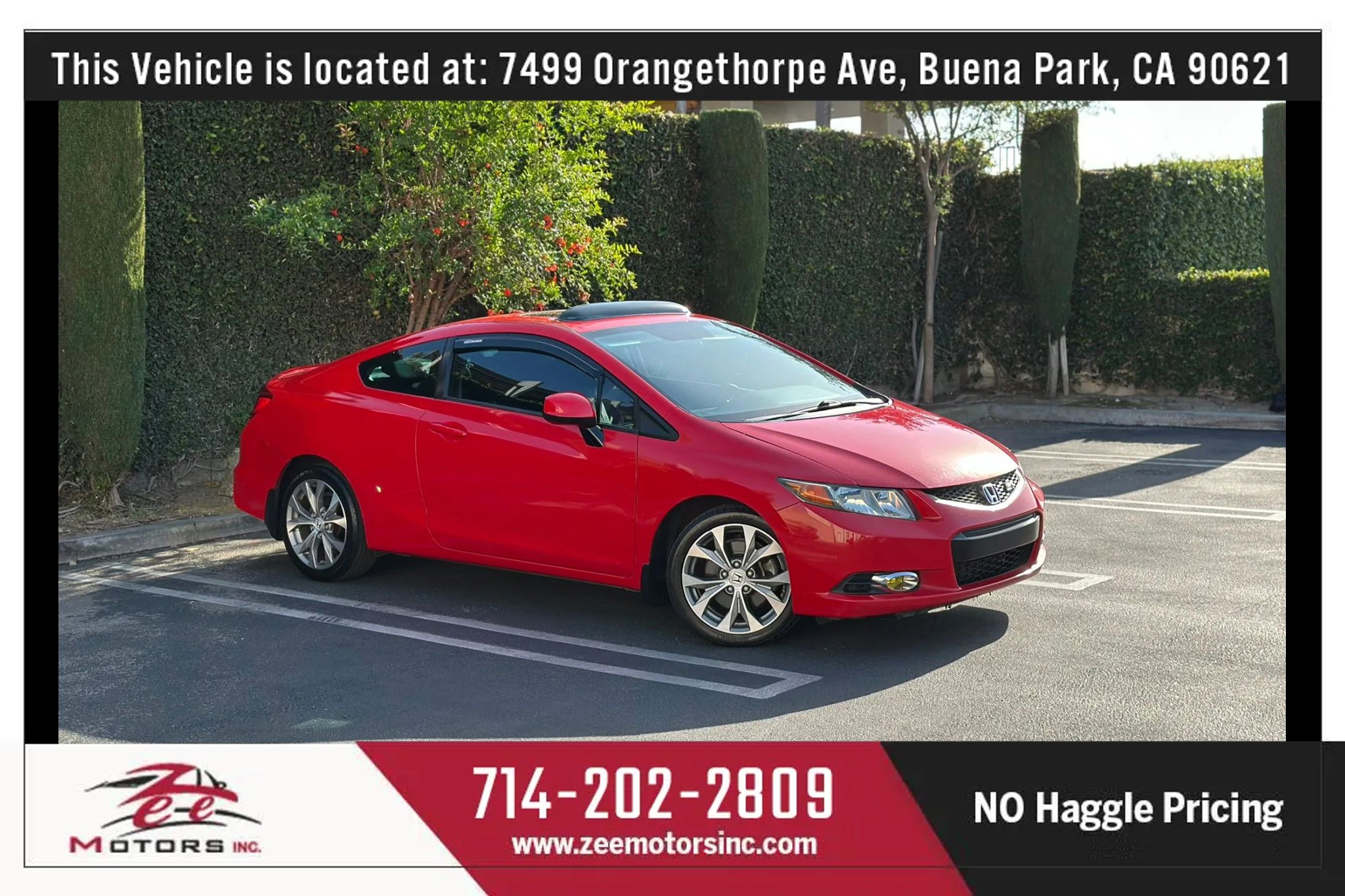 Used 2012 Honda Civic Si image 2