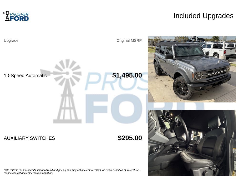 Certified 2024 Ford Bronco Big Bend AWD/4WD image 3