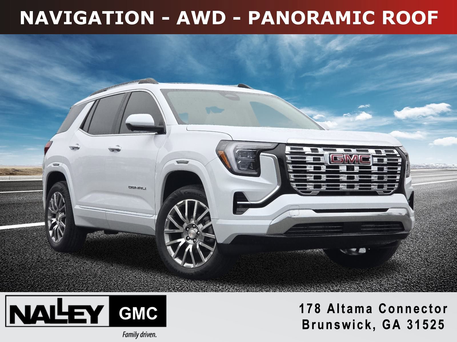 New 2026 GMC Terrain Denali