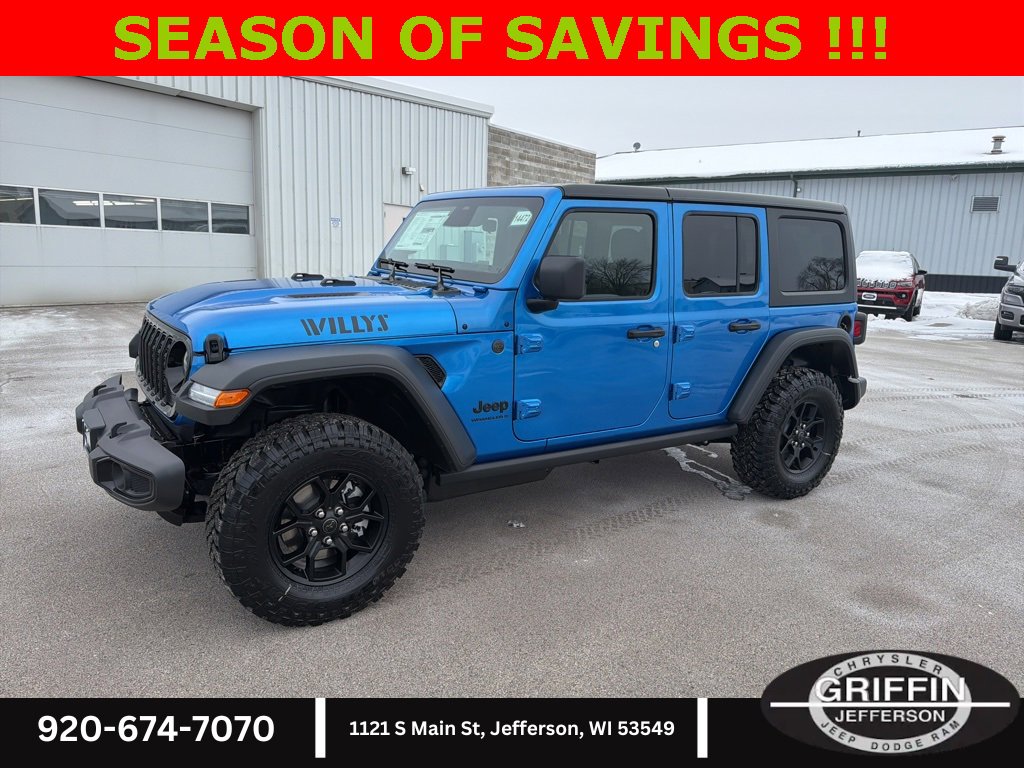 New 2026 Jeep Wrangler Willys