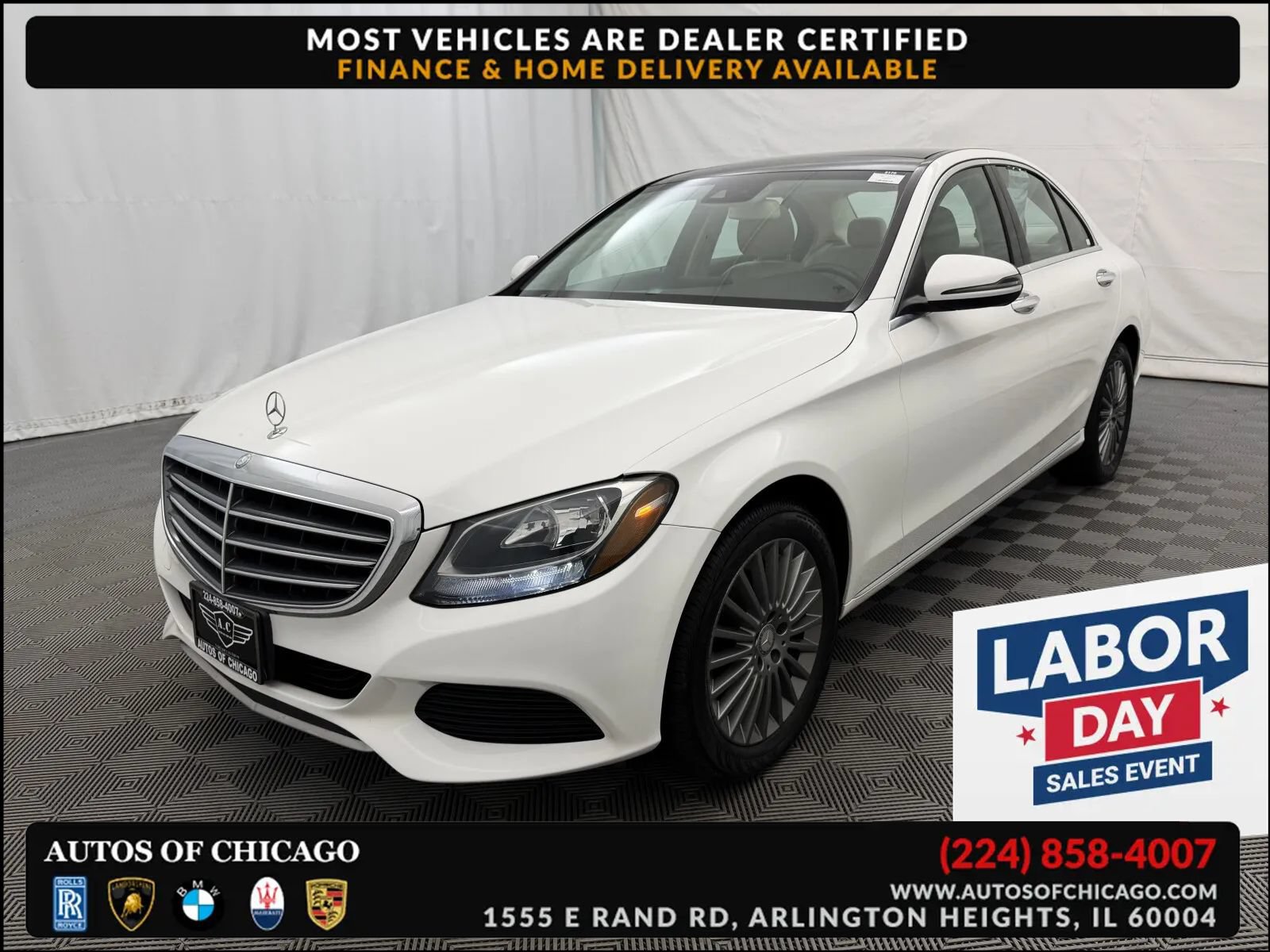 Used 2017 Mercedes-Benz C 300 4MATIC Sedan