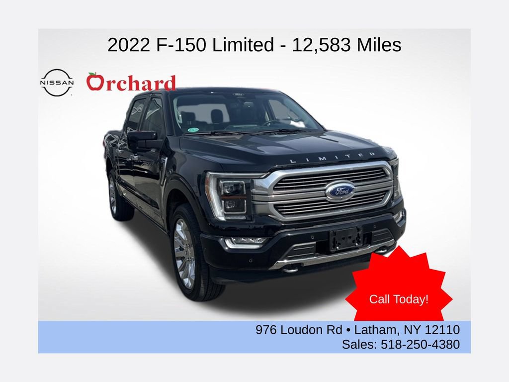 Used 2022 Ford F150 Limited