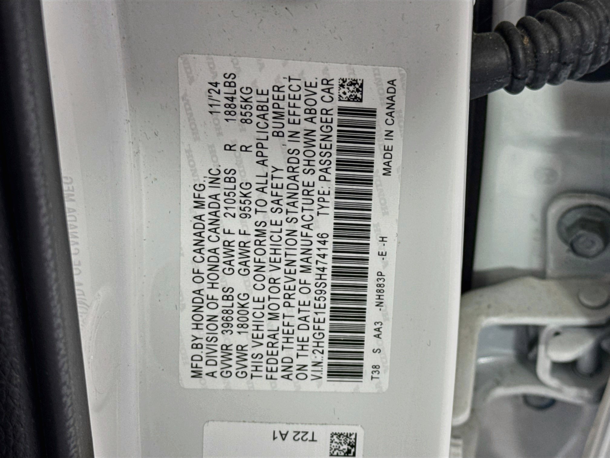 Certified 2025 Honda Civic Si image 33