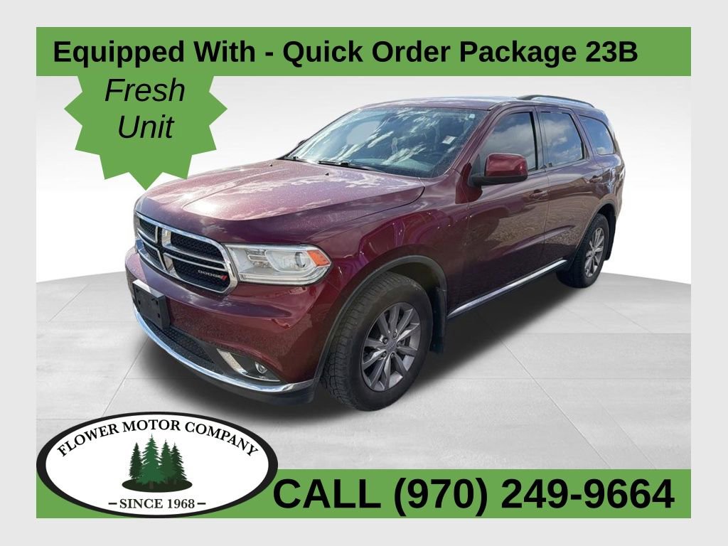 Used 2016 Dodge Durango SXT w/ Quick Order Package 23B