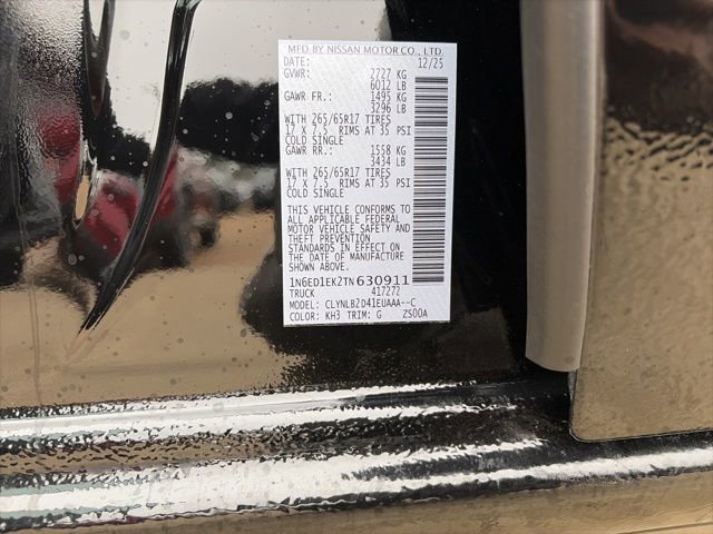 New 2026 Nissan Frontier SV image 22