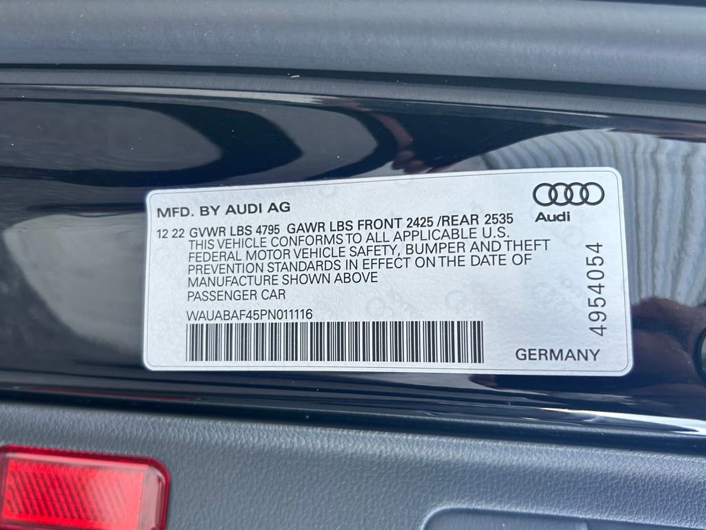 Used 2023 Audi A4 2.0T Premium image 71