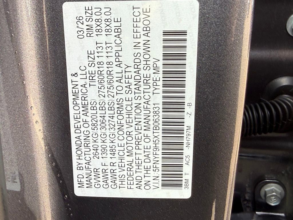 New 2026 Honda Passport TrailSport image 29