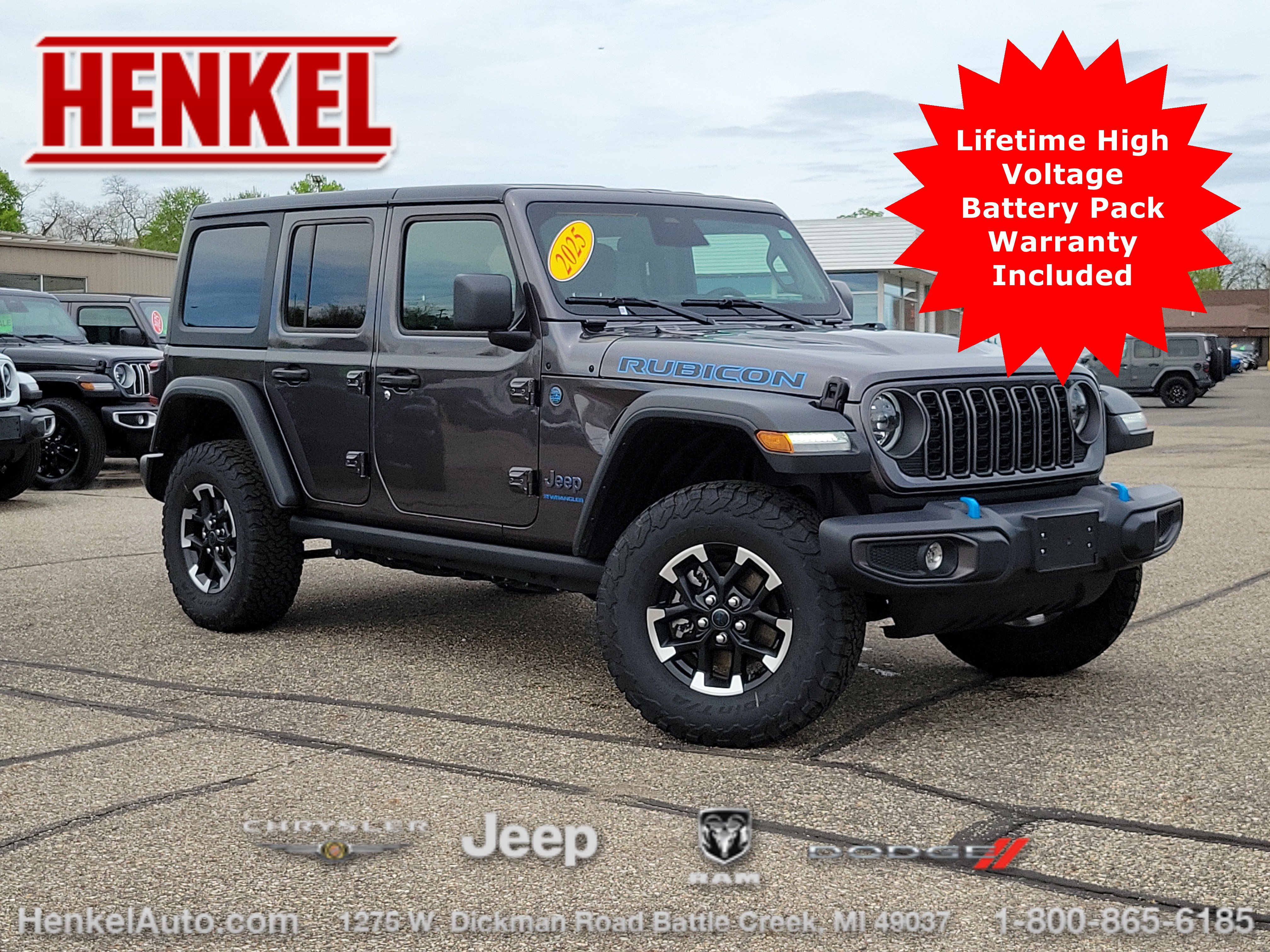 Used 2025 Jeep Wrangler Unlimited Rubicon 4xe w/ Convenience Group