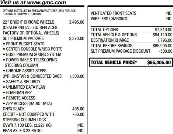 Certified 2023 GMC Sierra 1500 SLT w/ SLT Premium Package AWD/4WD image 2