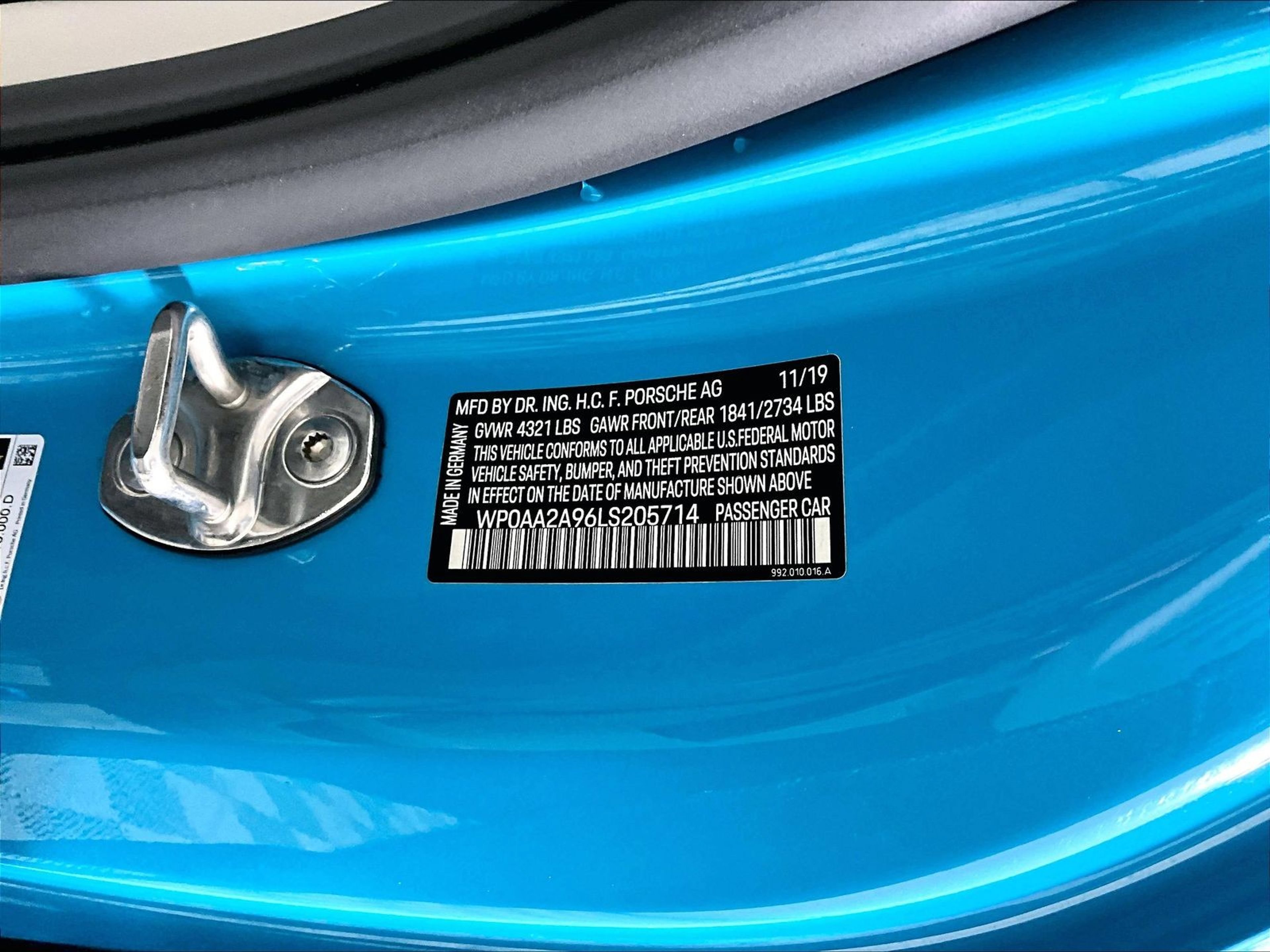 Certified 2020 Porsche 911 Carrera RWD image 27