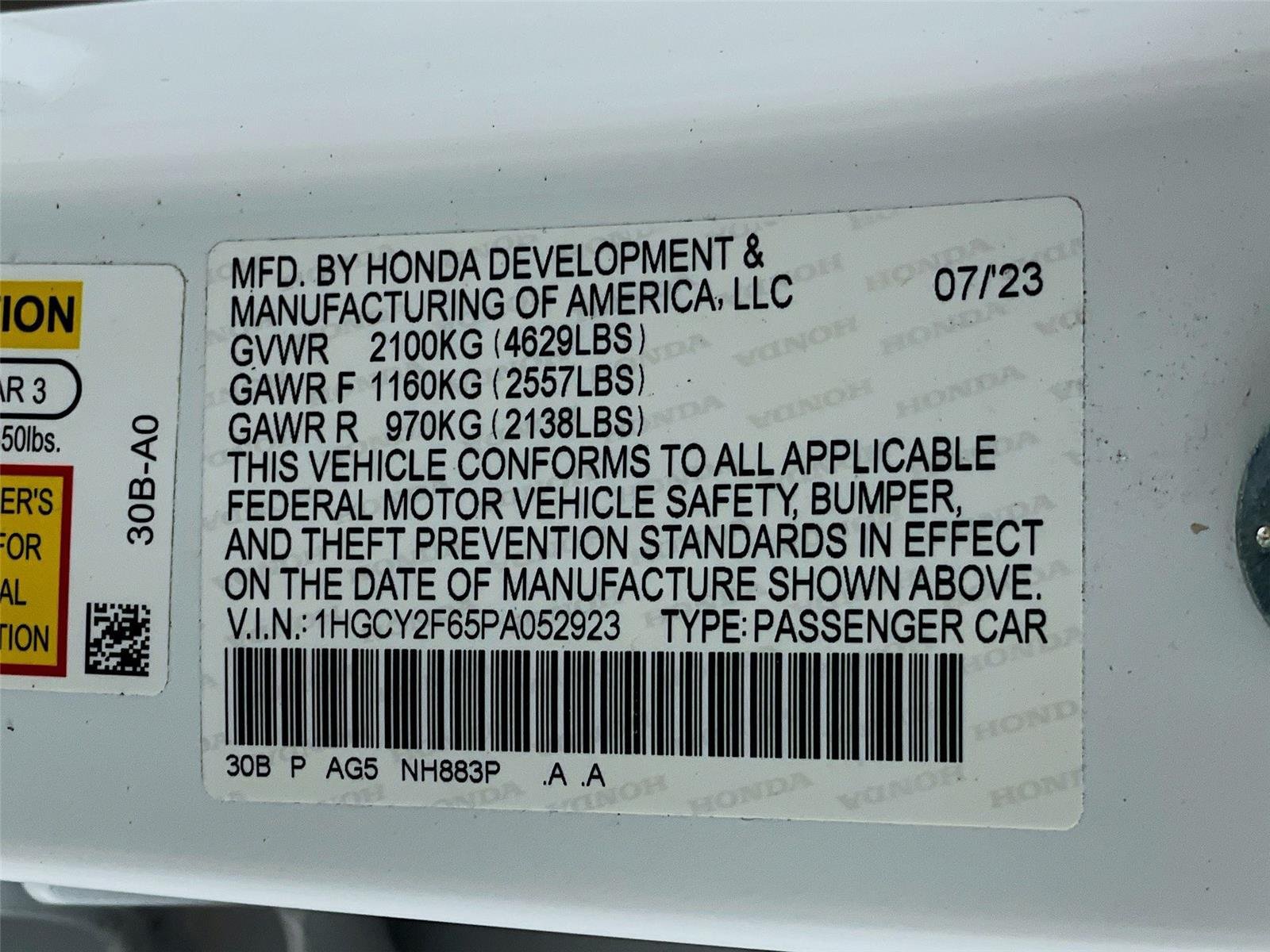 Used 2023 Honda Accord EX-L image 34