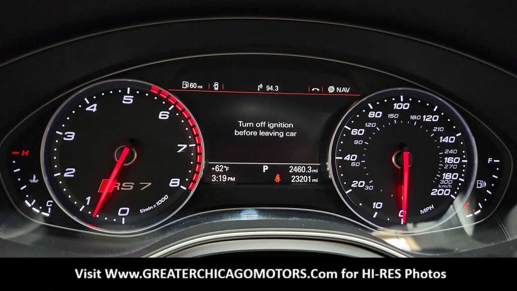 Used 2014 Audi RS 7 Prestige w/ Matte Aluminum Optic Package AWD/4WD image 30