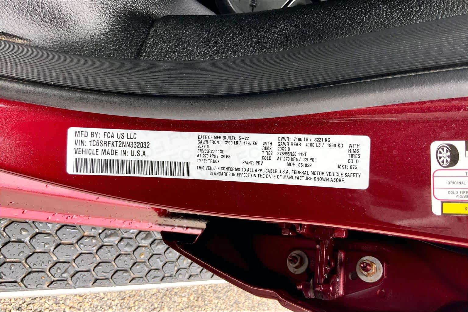 Used 2022 RAM 1500 Limited AWD/4WD image 26
