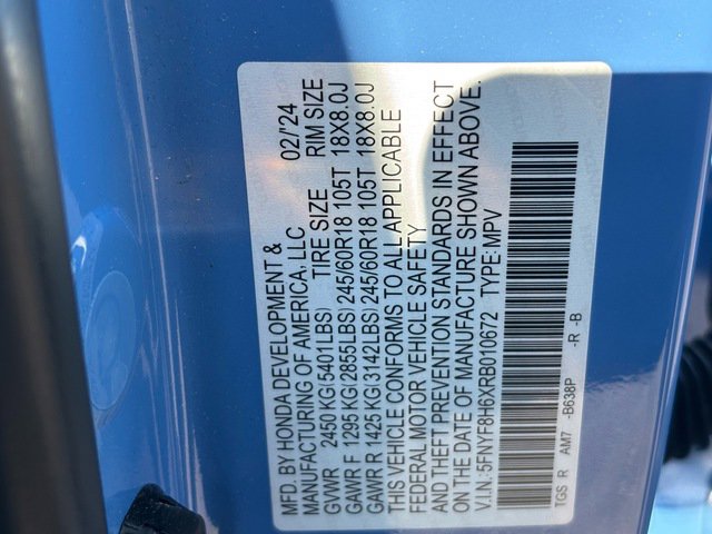 Certified 2024 Honda Passport TrailSport image 39