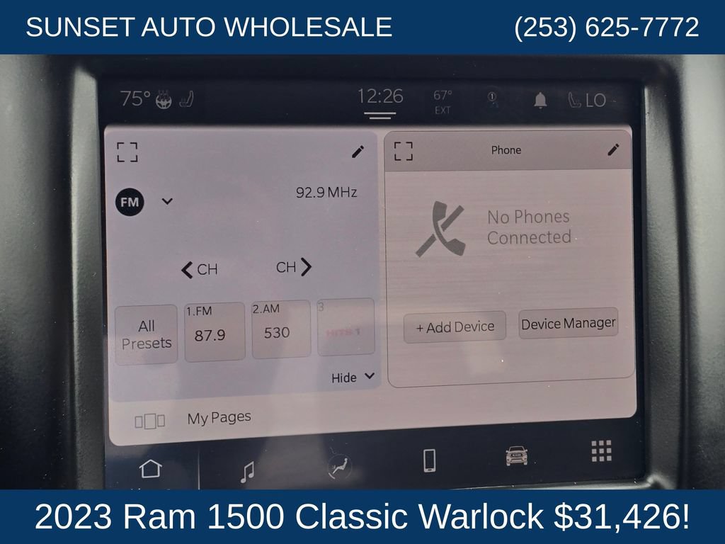 Used 2023 RAM 1500 Warlock AWD/4WD image 31