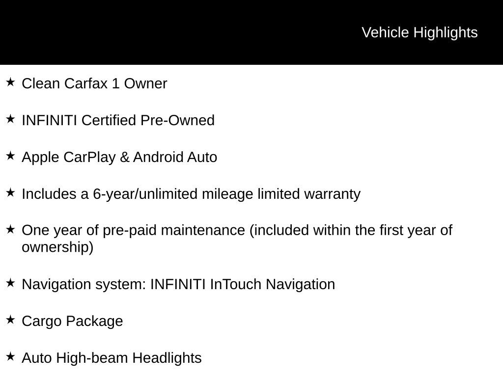 Certified 2023 INFINITI QX60 Luxe w/ Cargo Package AWD/4WD video 2