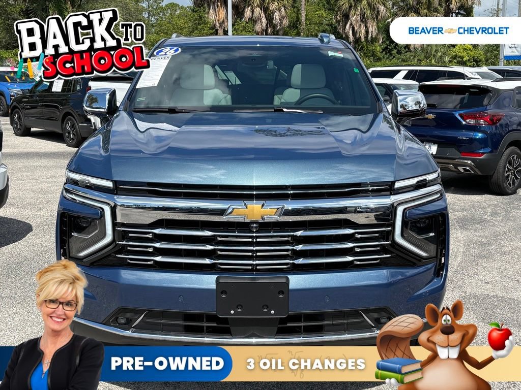 Used 2026 Chevrolet Suburban Premier w/ Sun And Tow Package RWD image 3