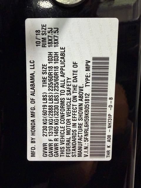 Used 2019 Honda Odyssey EX image 28