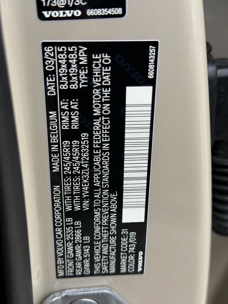 New 2026 Volvo EX30 Ultra w/ Climate Package AWD/4WD image 29