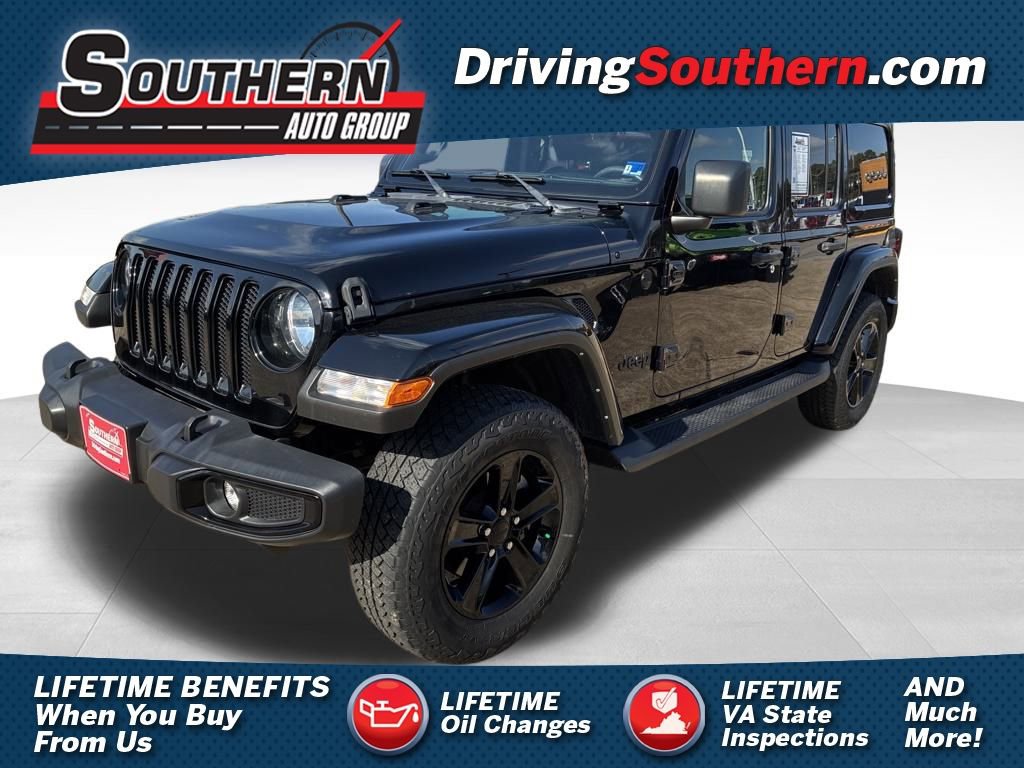 Used 2022 Jeep Wrangler Unlimited Sahara