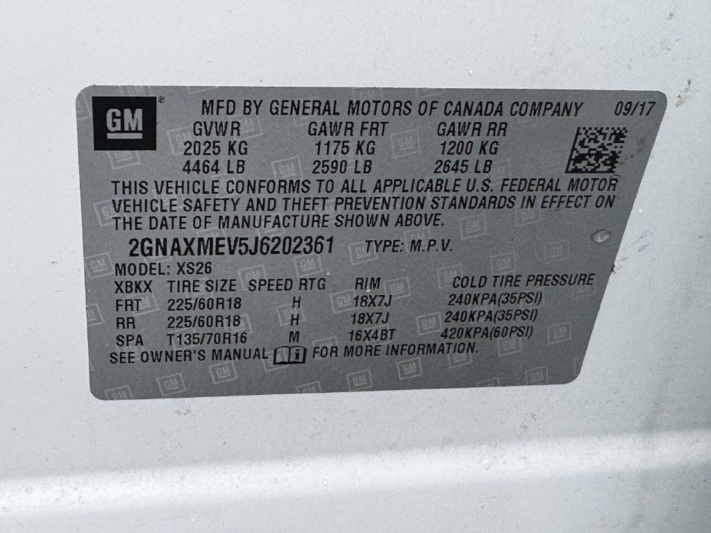 Used 2018 Chevrolet Equinox Premier FWD image 26