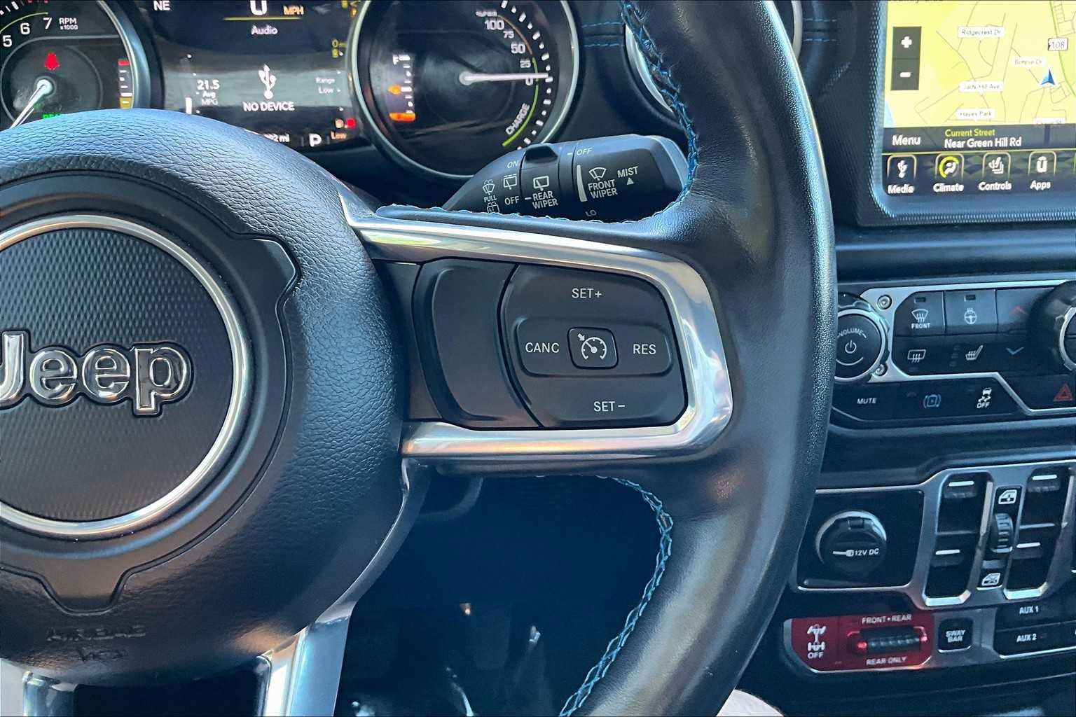 Used 2022 Jeep Wrangler Unlimited Rubicon 4xe w/ Cold Weather Group image 23