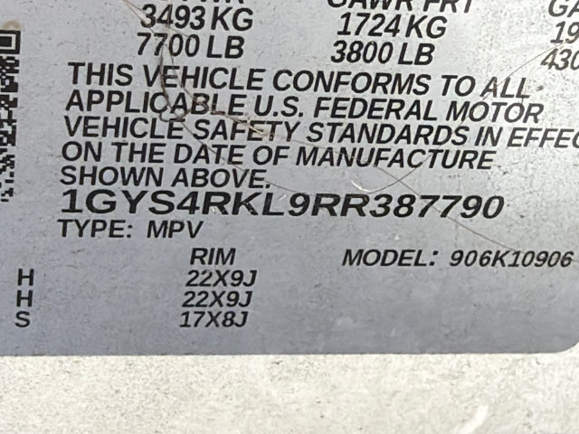 Certified 2024 Cadillac Escalade ESV Sport Platinum w/ LPO, ONYX Package AWD/4WD image 35