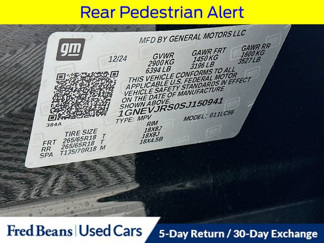 Used 2025 Chevrolet Traverse Z71 w/ Enhanced Driving Package AWD/4WD image 42