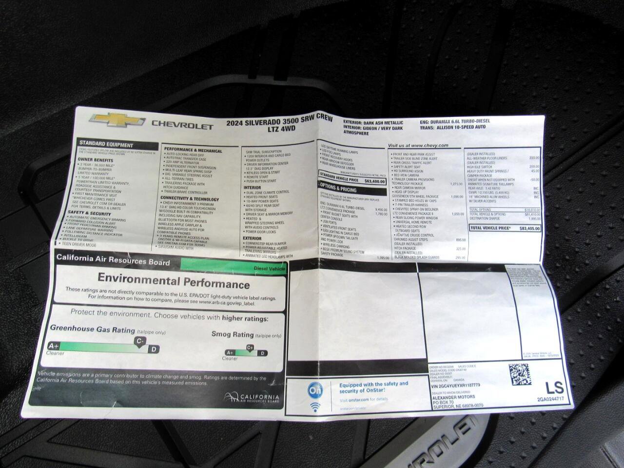 Used 2024 Chevrolet Silverado 3500 LTZ w/ LTZ Convenience Package image 42