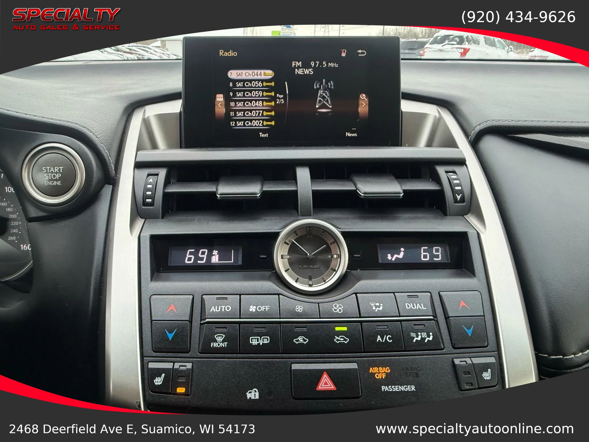 Used 2017 Lexus NX 200t AWD w/ Accessory Package 2 image 23