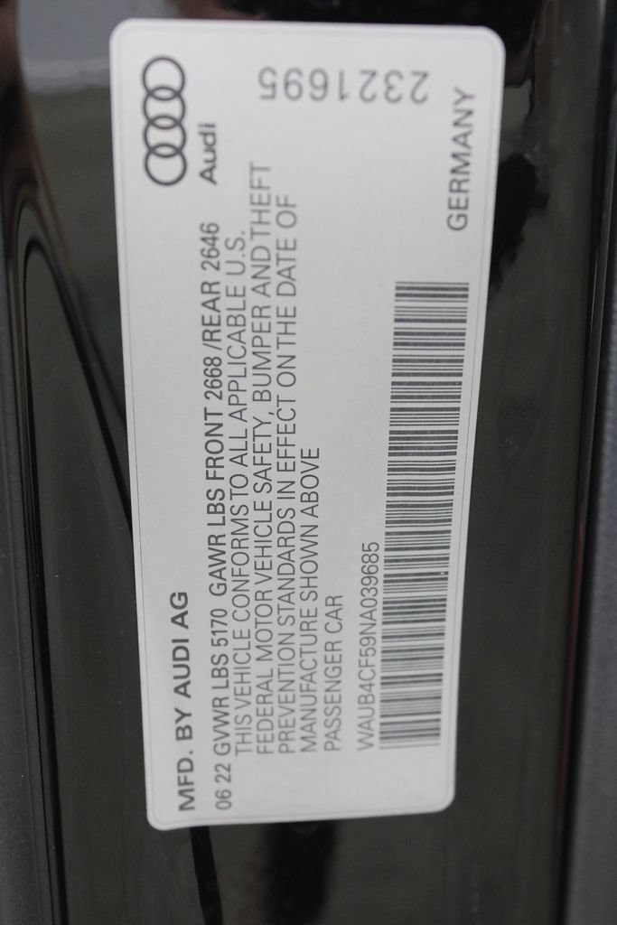 Used 2022 Audi S5 Prestige AWD/4WD image 34