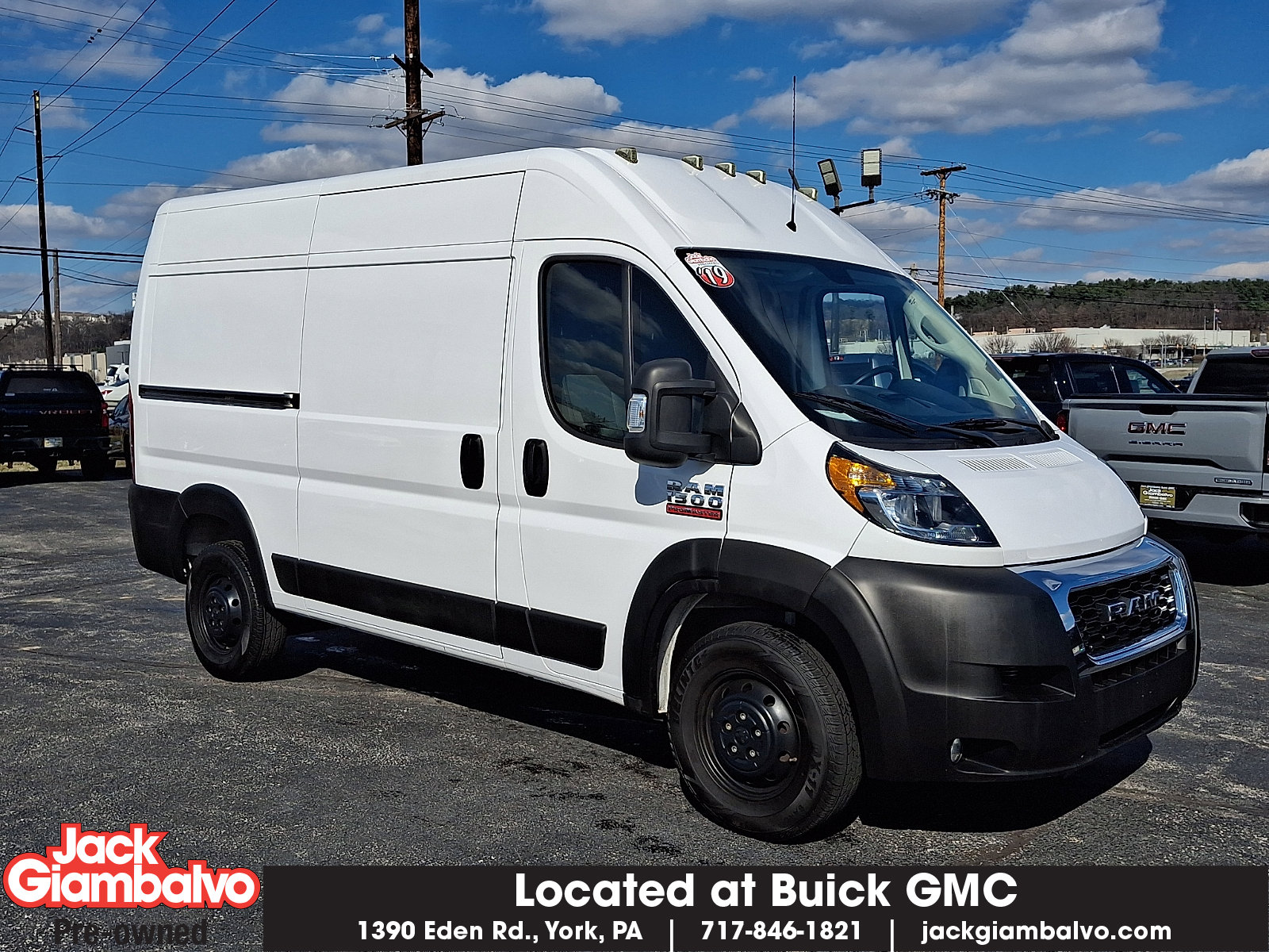 Used 2019 RAM ProMaster 1500 w/ Premium Appearance Group image 1