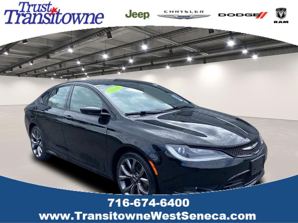 Used 2015 Chrysler 200 S w/ Navigation & Sound Group I