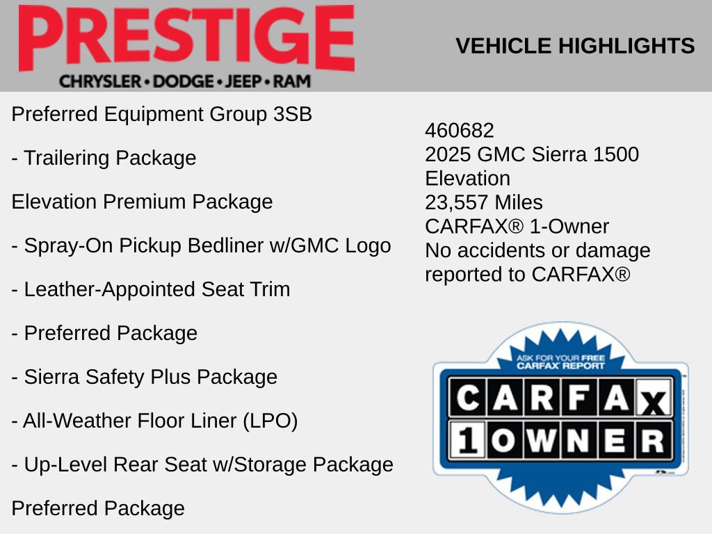 Used 2025 GMC Sierra 1500 Elevation AWD/4WD image 8