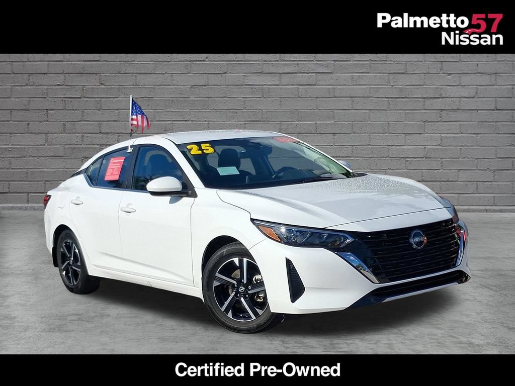 Used 2025 Nissan Sentra SV w/ All-Weather Package FWD image 1