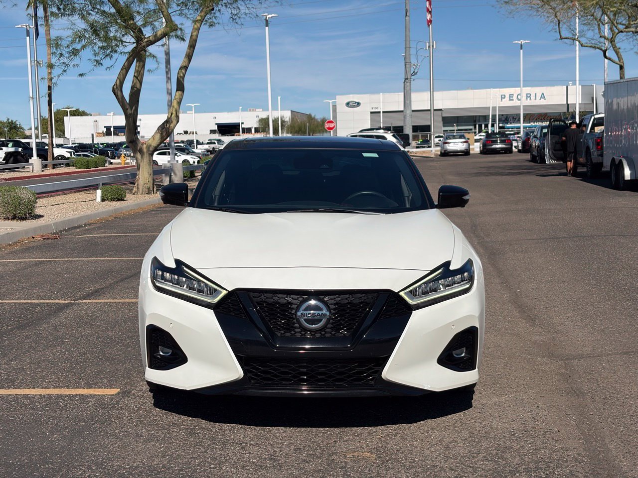 Certified 2021 Nissan Maxima SR w/ Sport Mat Group FWD image 9