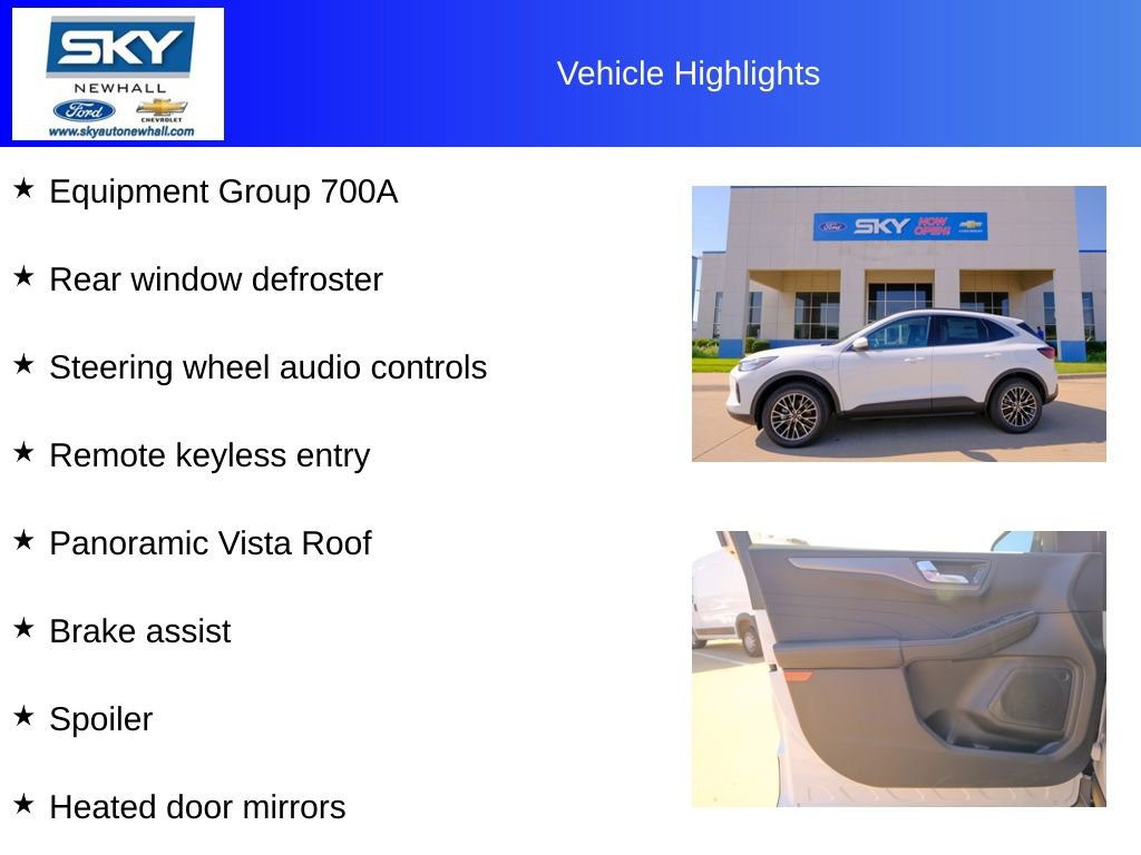 New 2025 Ford Escape SE image 12