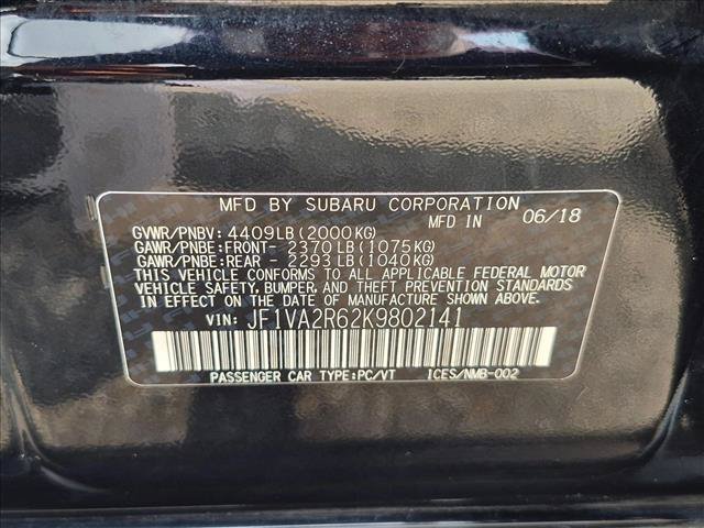Used 2019 Subaru WRX STI w/ Popular Package #3 (IZT) AWD/4WD image 23