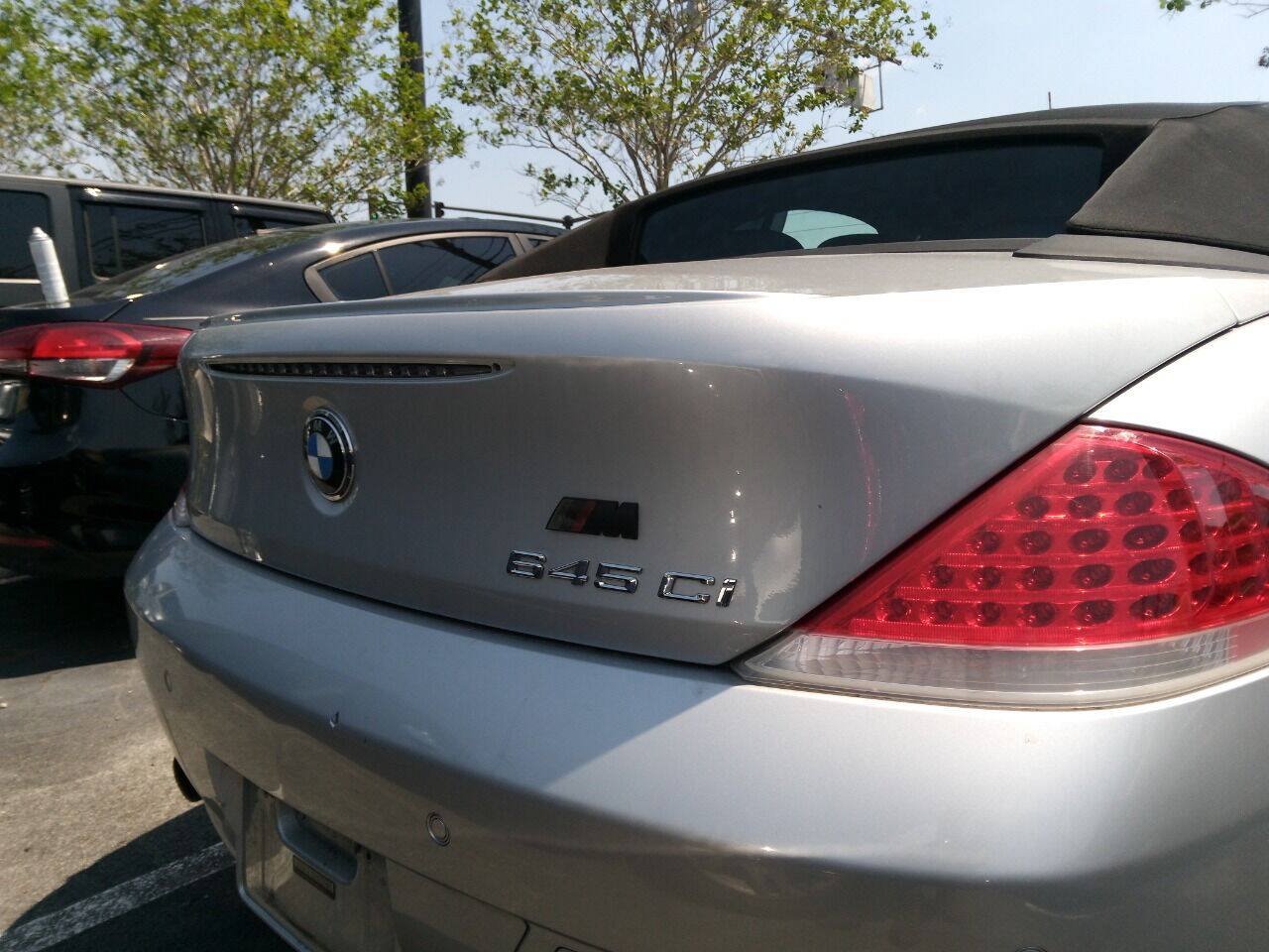 Used 2005 BMW 645Ci Convertible RWD image 6