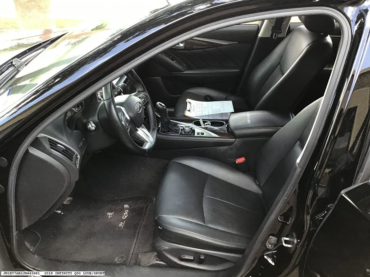 Used 2018 INFINITI Q50 Luxe AWD/4WD image 7