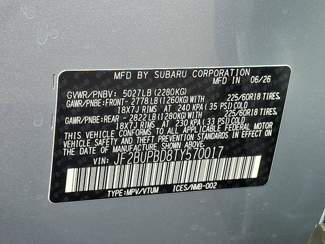 New 2026 Subaru Outback Premium AWD/4WD image 19