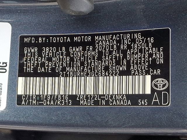 Used 2016 Toyota Corolla LE image 30