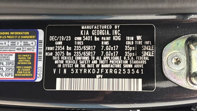 Used 2024 Kia Sorento SX Prestige w/ Olive Brown Leather Package AWD/4WD image 29